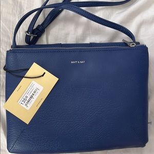 Matt & Nat Blue Eeha Crossbody